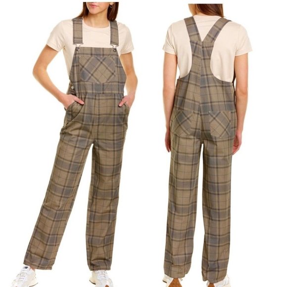 WeWoreWhat Plaid Overalls - Size Small - NWT - Picture 5 of 6